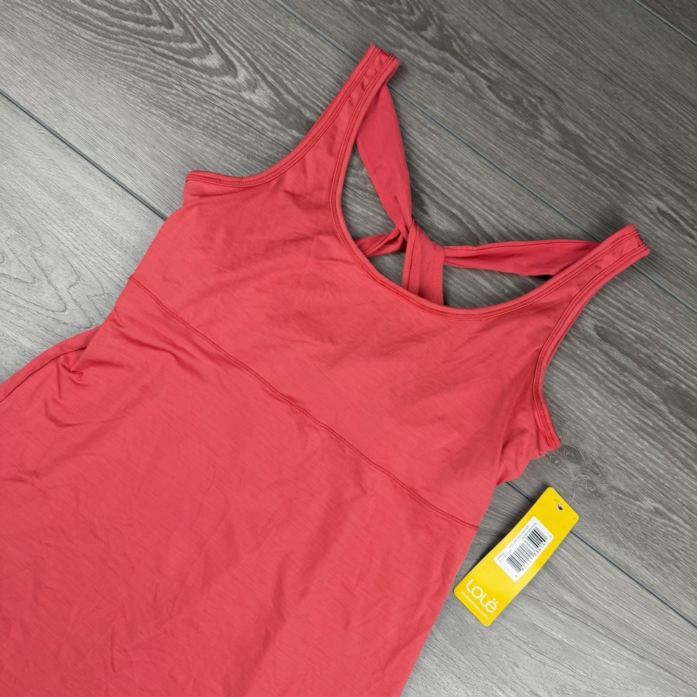 Lole Women's Petuna Sleeveless Fly Tank Top Pink Large New
